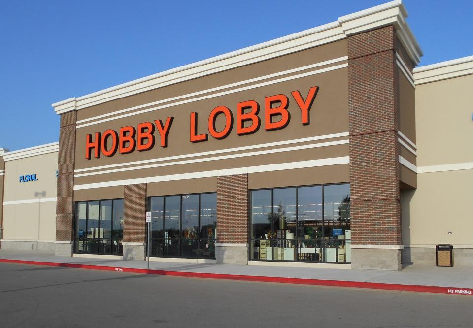 This rendering of an exterior of a Hobby Lobby arts and crafts retail store matches in style what is depicted on the website for Arcadia Realty Trust, the owner of the Route 6 Mall near Honesdale. Arcadia has leased 54,632 square feet of the former Kmart space for Hobby Lobby.