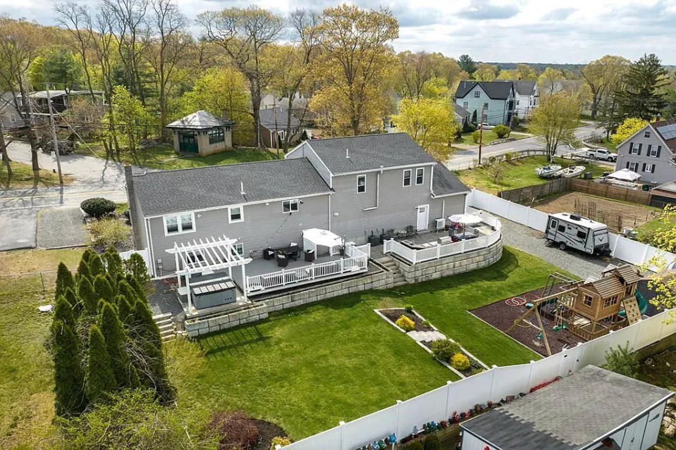 This single-family house at 410 N. Cary Street in Brockton sold for $800,000 on July 14, 2023.