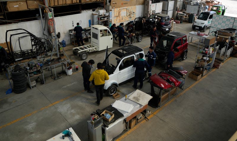 A Quantum Motors assembly line in Bolivia