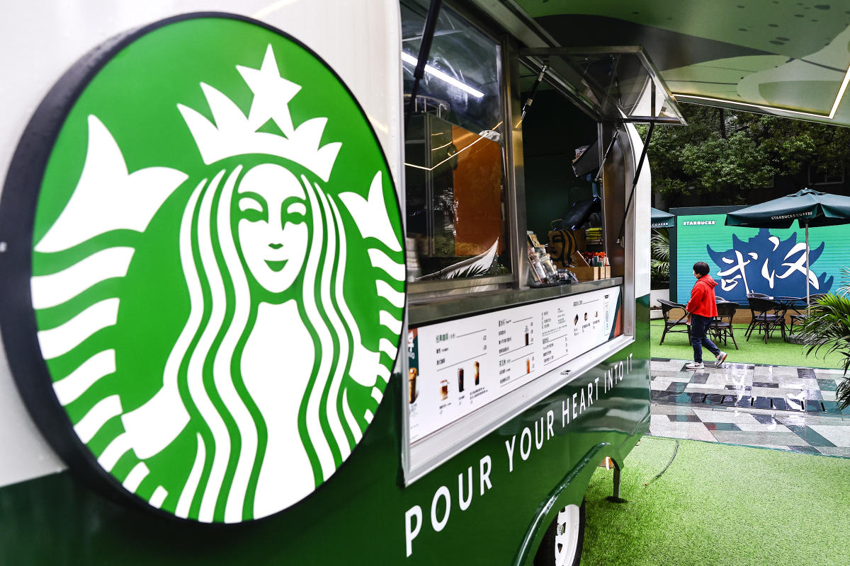 Starbucks stock is popping after meeting ‘a high bar’