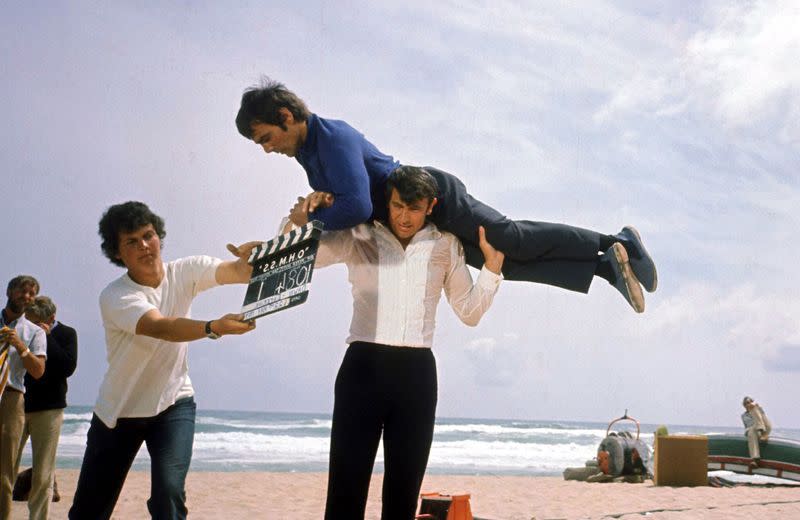 Take a Look at These Behind-the-Scenes Photos From James Bond Films, Starting at Dr. No