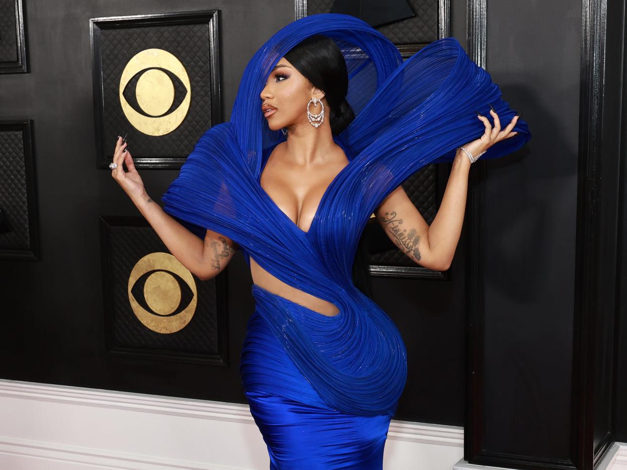 Cardi B attends the 2023 Grammy Awards