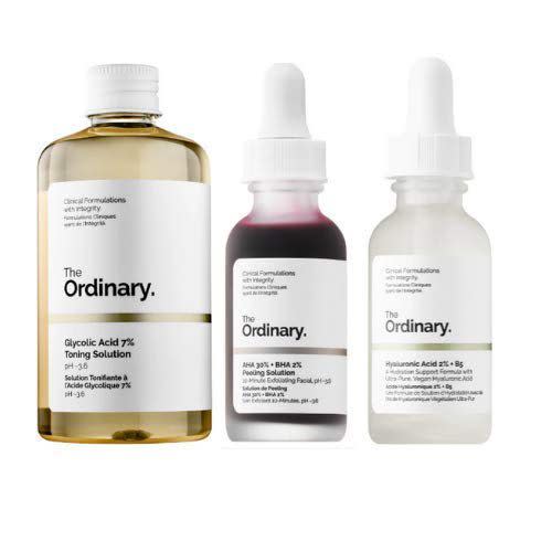 The Ordinary 3 Bottles Face Serum Set