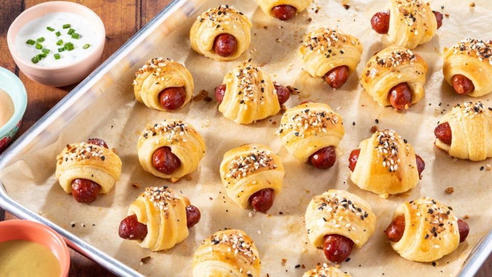 easy appetizers pigs in a blanket