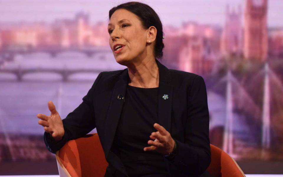 Debbie Abrahams, the shadow work and pensions secretary - Credit: Jeff Overs/BBC/PA