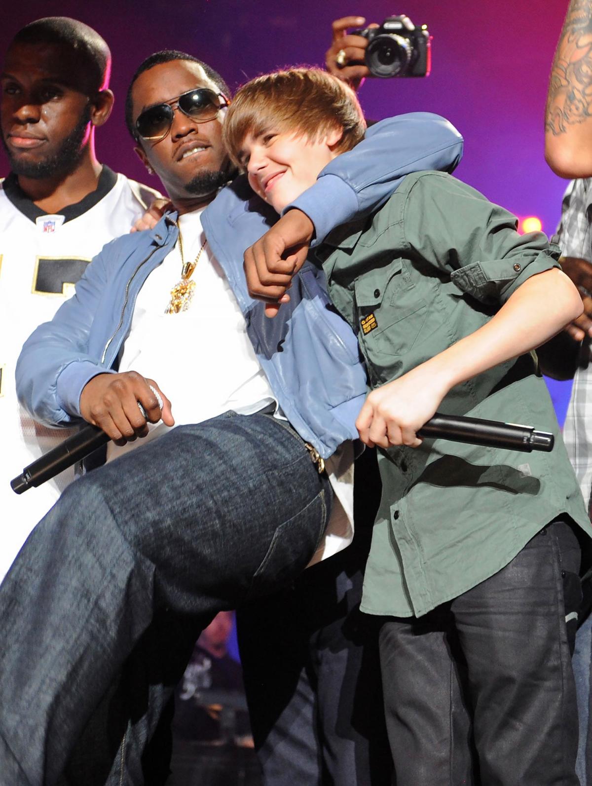 Second Video of Diddy Sharing Awkward Interaction With Teenage Justin Bieber  Resurfaces