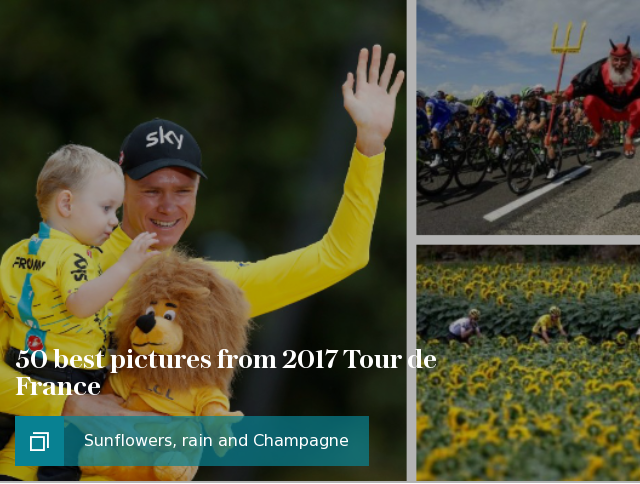 50 best pictures from 2017 Tour de France