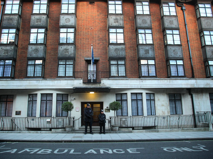 The Duke was admitted to King Edward VII Hospital in London (Picture: PA)