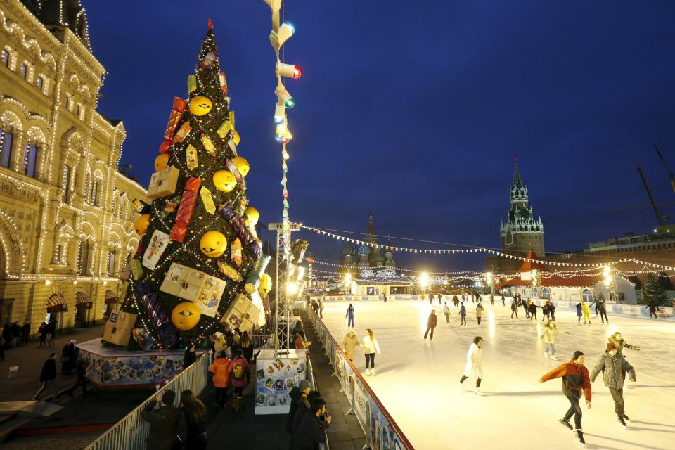 Christmas trees around the world