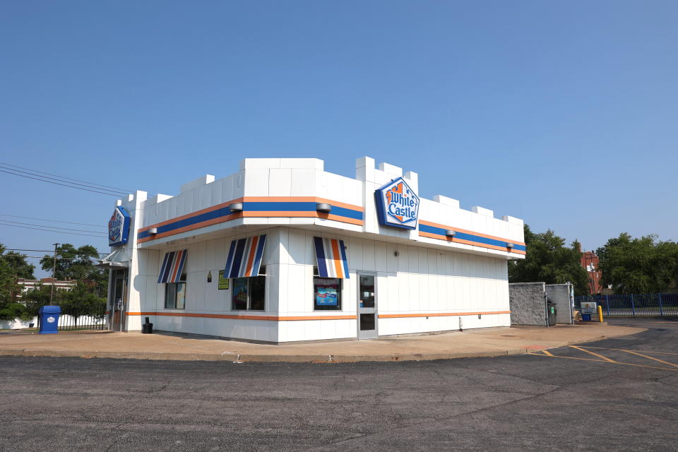 This White Castle building in South St. Louis may be new, but it's the same location as the older version of the restaurant where Motchan frequented as far back as 1930. (Bill Motchan)