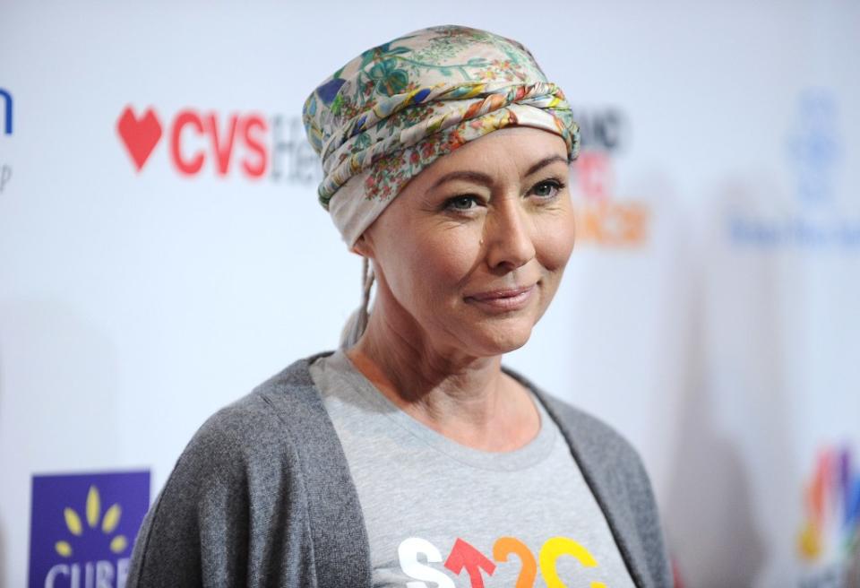 Television star Shannen Doherty revealed Monday that being intimate with another person has been less enjoyable since she was diagnosed with Stage 4 breast cancer in 2015. FilmMagic