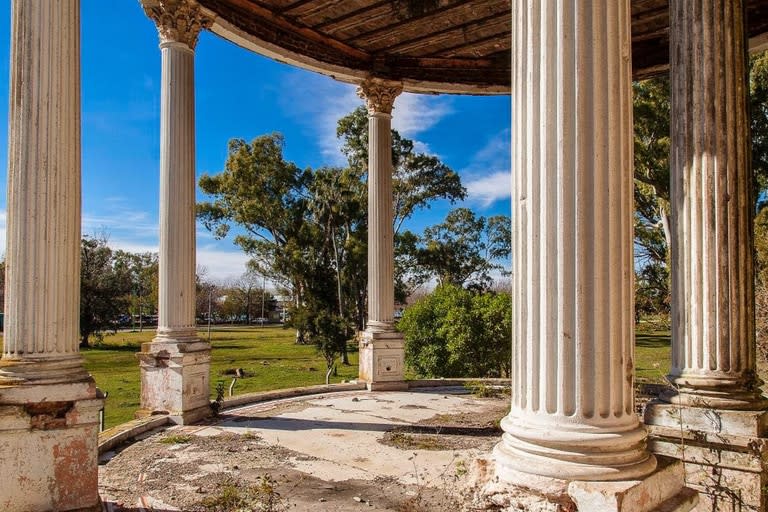 El inmueble era el lugar ideal para crear un balneario