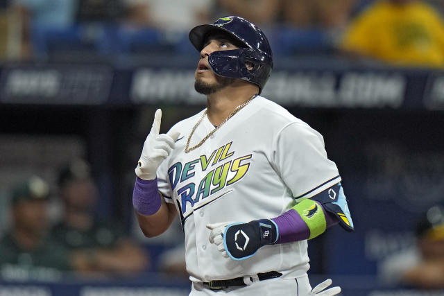 Isaac Paredes, Rays blast their way past A's, to 7-0 record