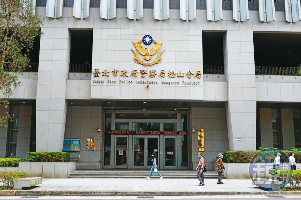 新北市警局林口分局文林派出所（圖）處理民眾報案的態度引發爭議。