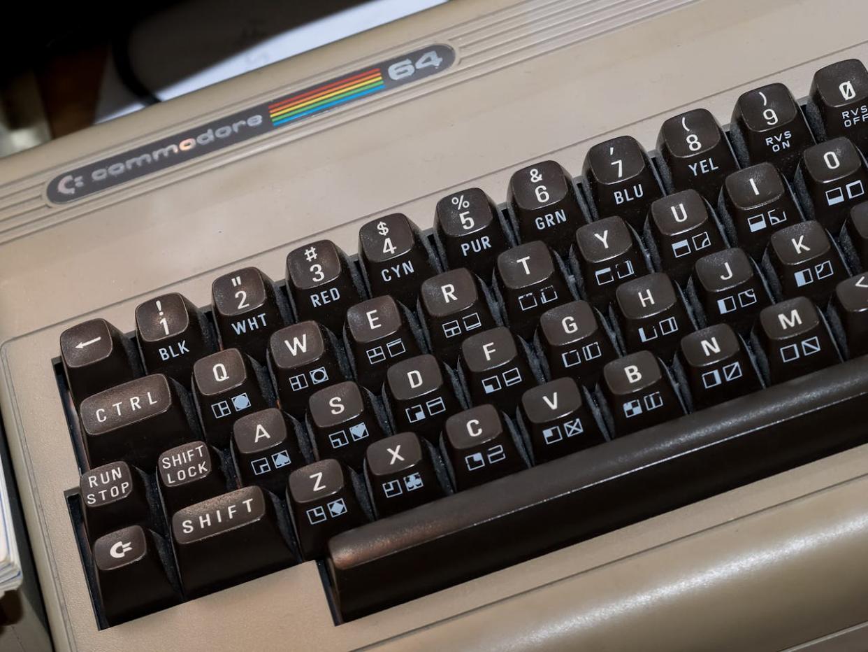  A Commodore 64. 
