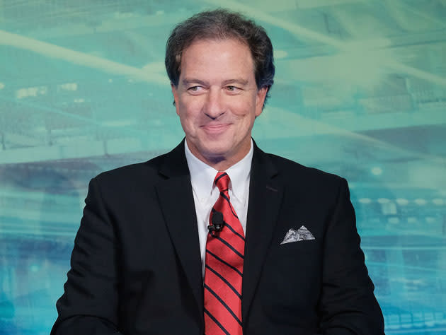 Kevin Harlan told a joke. (Getty Images)