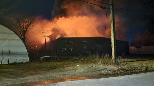 A fire struck inside the North East Cutting Die building at 29 Industrial Park Drive in Dover on Sunday evening, Jan. 8, 2023 and caused "significant damage," per Dover fire Chief Michael McShane.
(Photo: Provided/Dover Fire and Rescue)