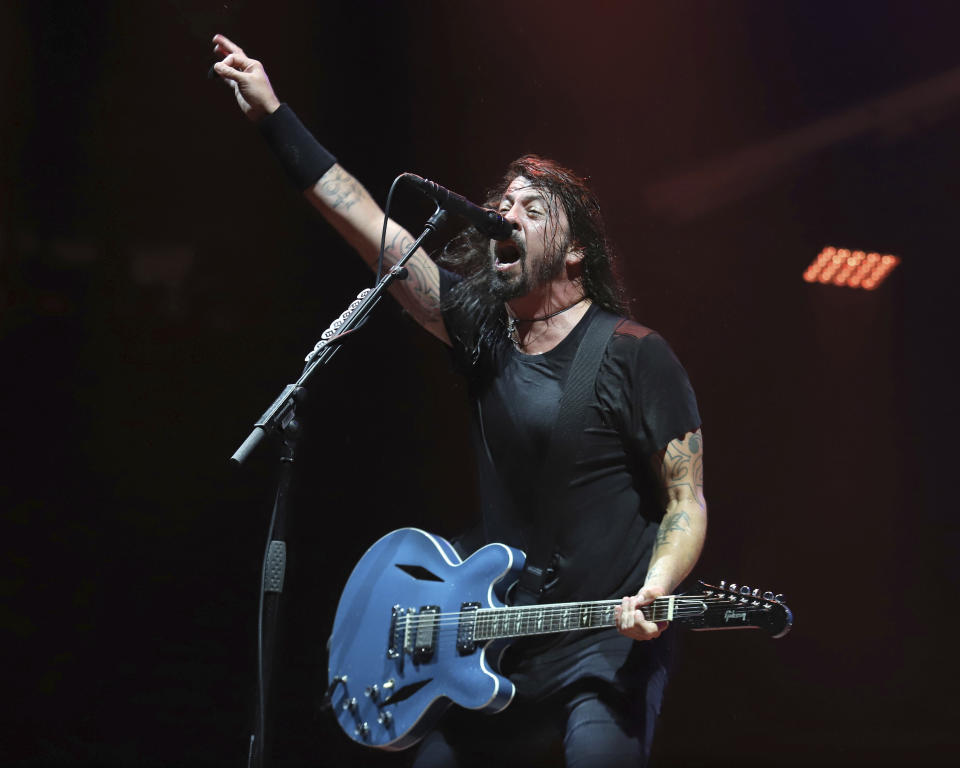 Dave Grohl’s Foo Fighters unwittingly got some Kentucky student athletes into hot water with the NCAA. (AP)