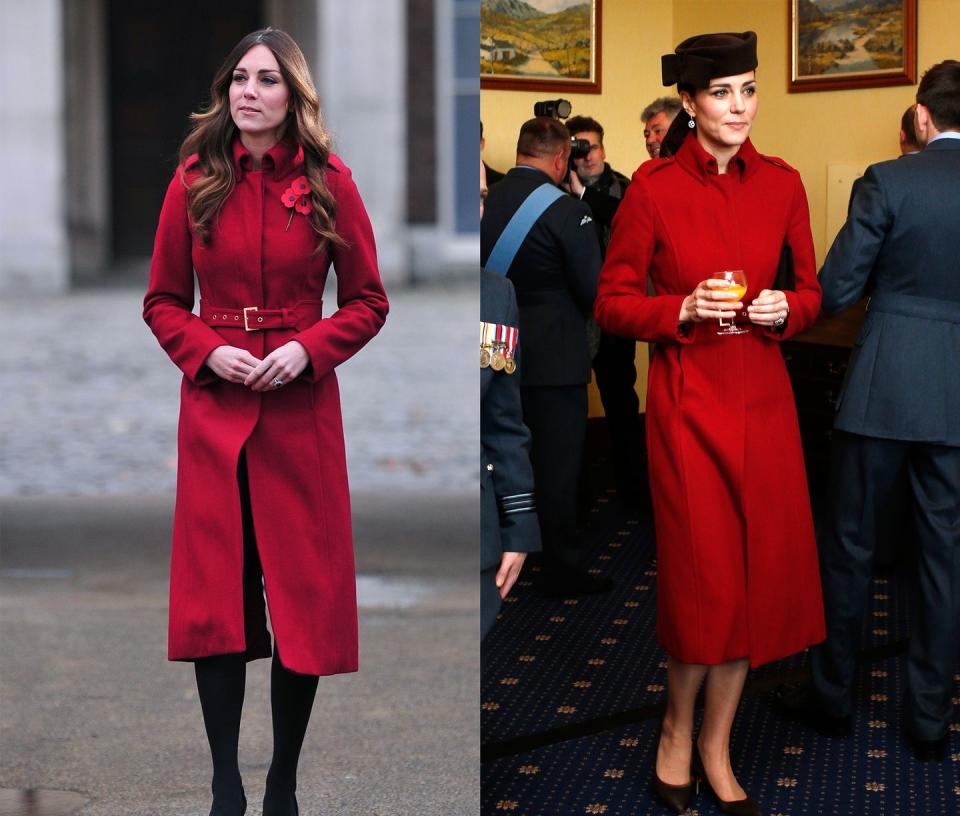 All the Times Kate Middleton Has Repeated Her Favorite Outfits