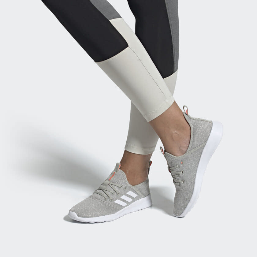 They are called the Cloudfoam Pure Shoes, so you can take them for a walk around the neighborhood when you need a moment of fresh air. <a href="https://fave.co/3bIuZud" target="_blank" rel="noopener noreferrer">Find them for $49 at Adidas</a>.