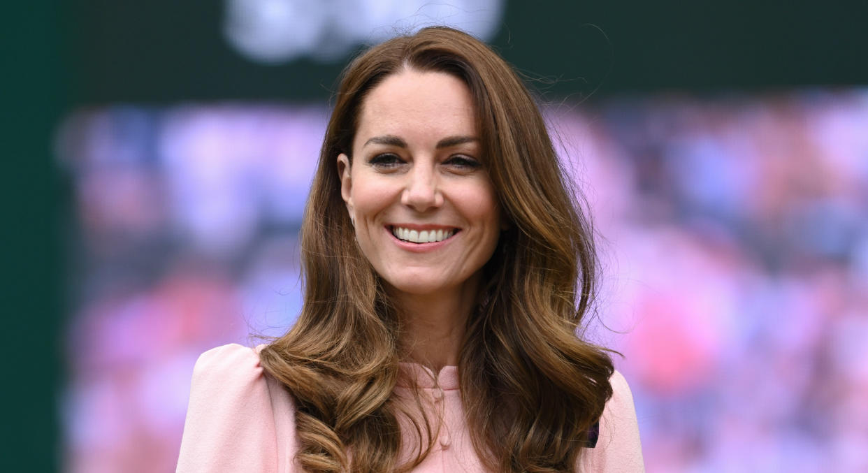 Kate Middleton congratulated Emma Raducanu after her winning performance at the US Open. (Getty Images)