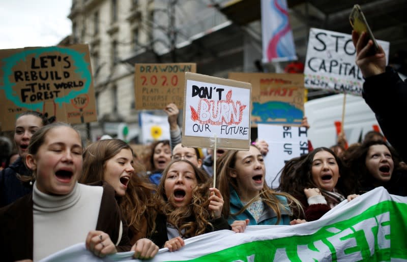 Fridays For Future climate march in Lausanne