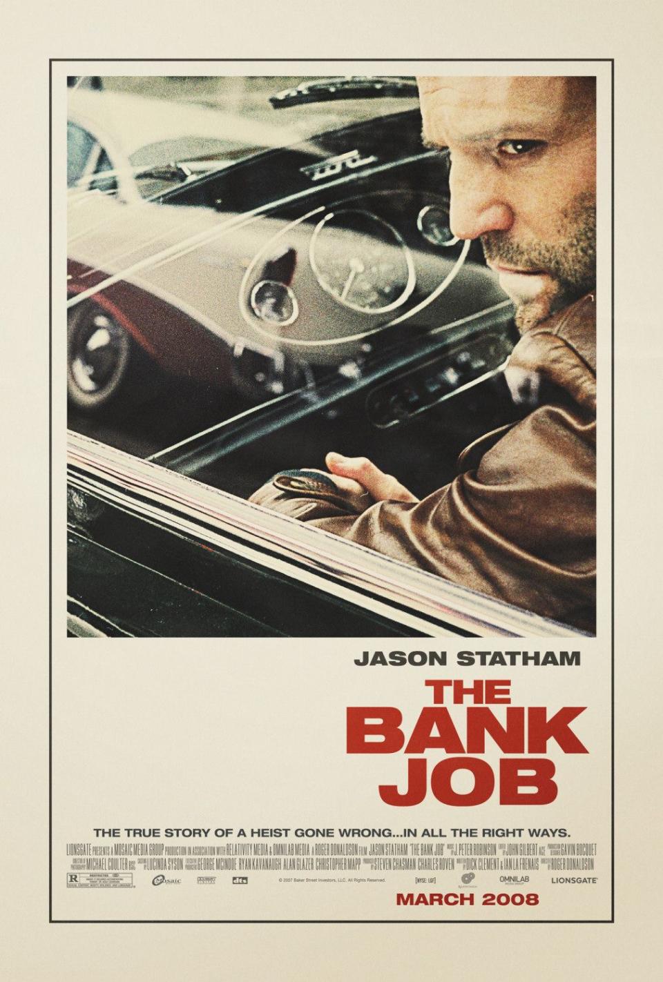 A poster for period thriller The Bank Job. (Lionsgate)