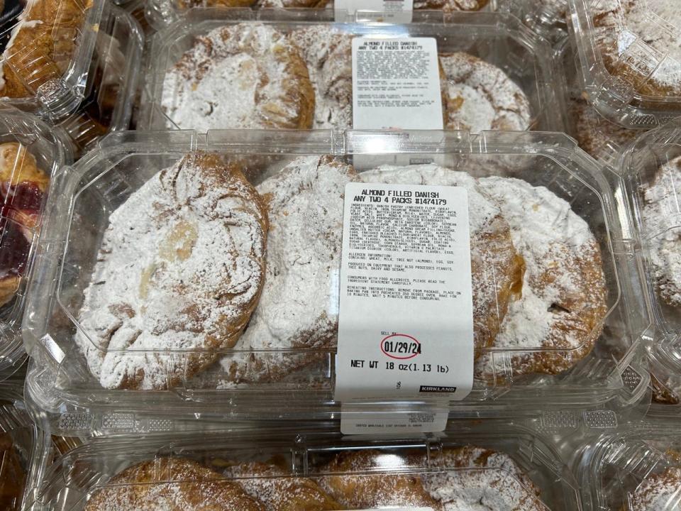 Costco Almond-Filled Danish L