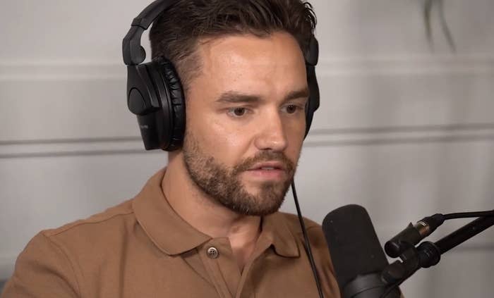 Closeup of Liam Payne