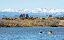 The Mile-High City earns lofty scores for its beautiful locals, who dont let their privileged location near the Rockies go to waste. Hiking, skiing, and boarding are all popular ways to stay active around Colorados famously sunny state capital. Off the trails, meet beer-crazy localsthere are nearly 60 breweries in the city itselfat any of the bars in the RiNo (short for River North) arts district. A good conversation starter? The Broncos. T+L readers give Denvers residents high marks for their hometown pride.