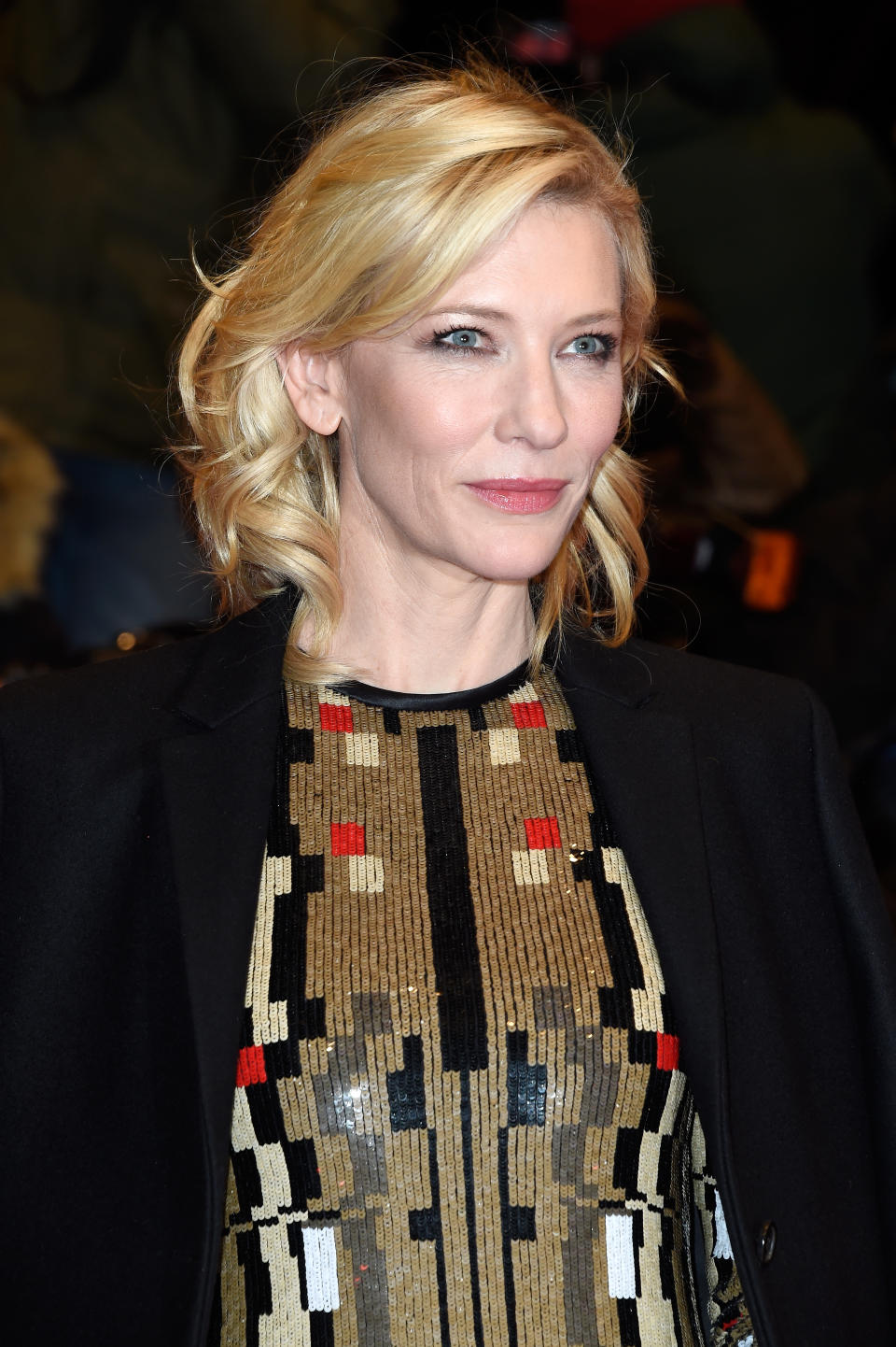 <p>Cate Blanchett attends the <em>Cinderella</em> premiere during the 65th Berlinale International Film Festival at Berlinale Palace on Feb. 13, 2015, in Germany. (Photo: Getty Images) </p>