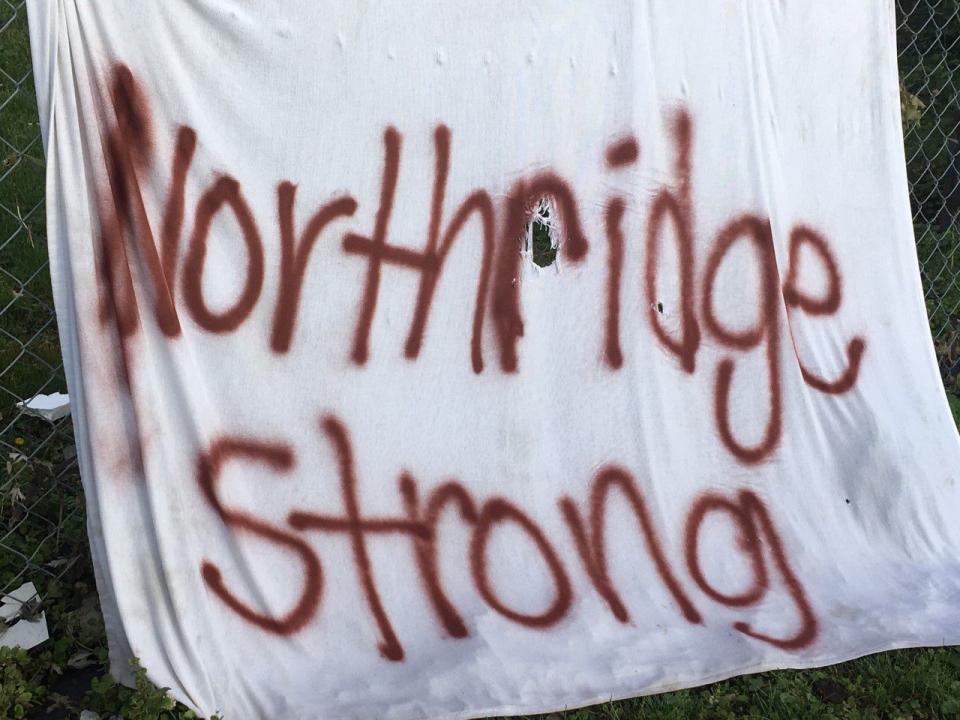 Harrison Township residents show their support following Memorial Day tornadoes. STAFF PHOTO / MIKE CAMPBELL