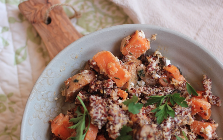 Winter Pie in Quinoa Crust