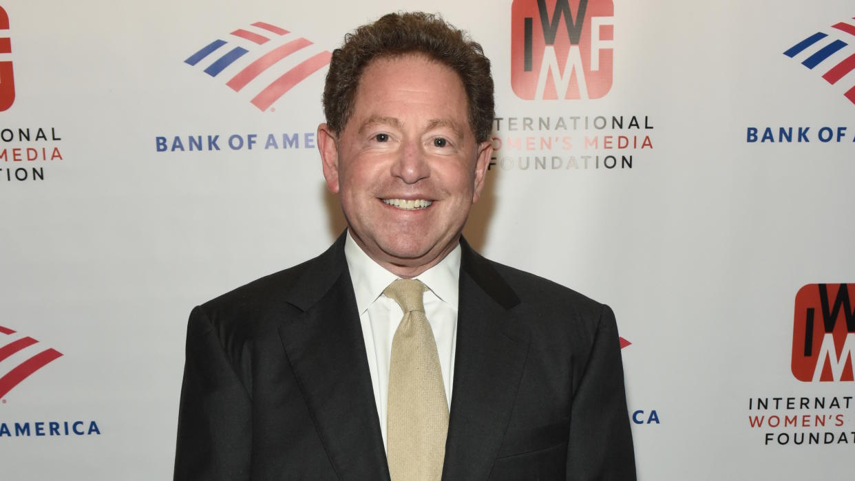  NEW YORK, NEW YORK - OCTOBER 30: Bobby Kotick attends the International Women's Media Foundation's Courage in Journalism Awards 2023 at Bank of America Tower on October 30, 2023 in New York City. (Photo by Bonnie Biess/Getty Images for International Women's Media Foundation). 