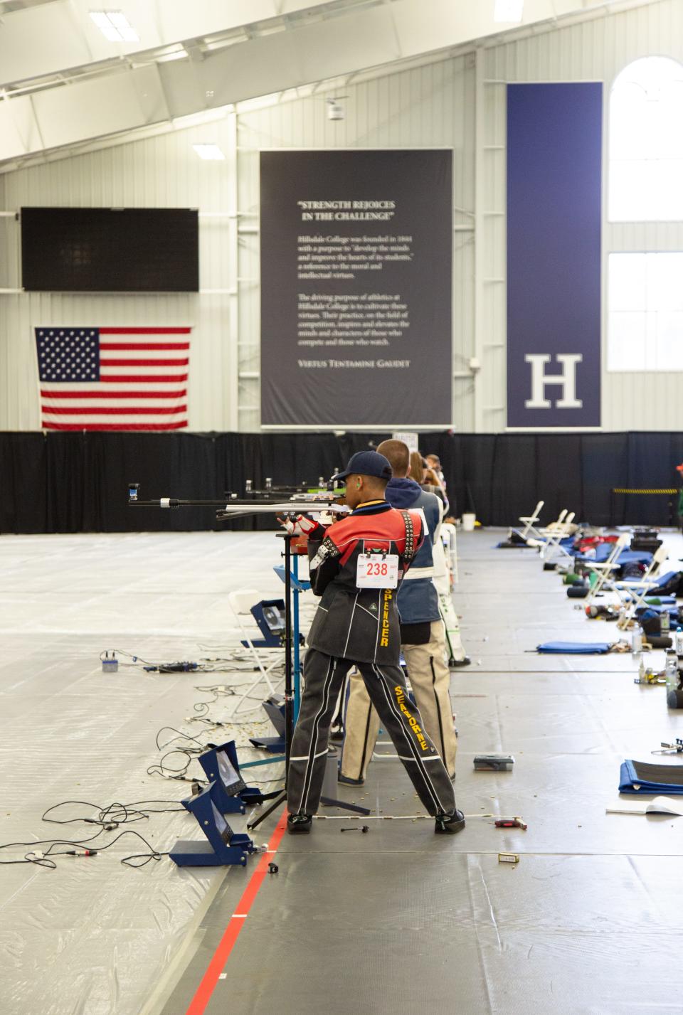 Hillsdale College hosts USA Shooting Junior Olympic Rifle National