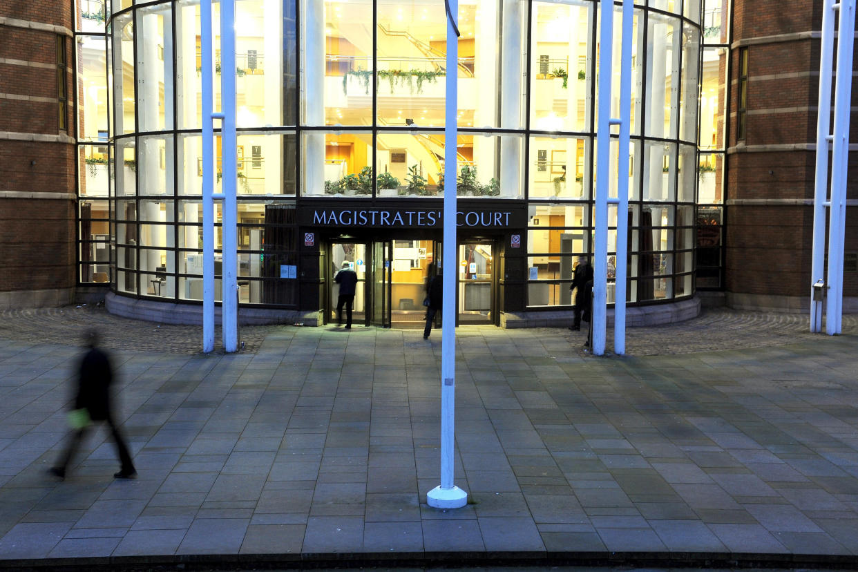 A general view of Nottingham Magistrates' Court.