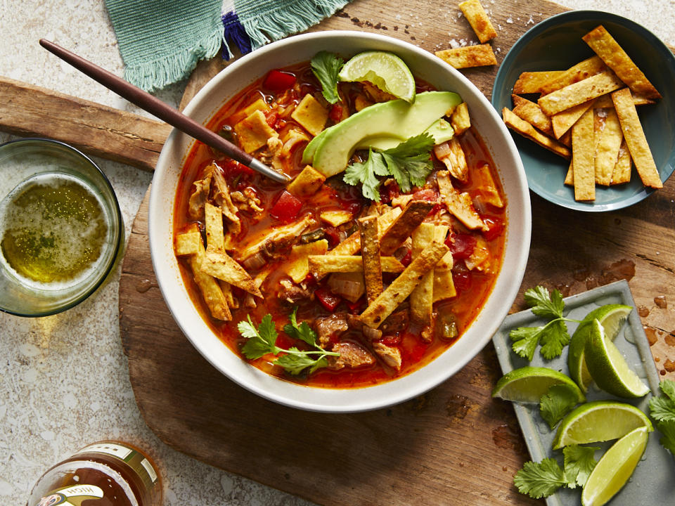 Instant Pot Chicken Tortilla Soup