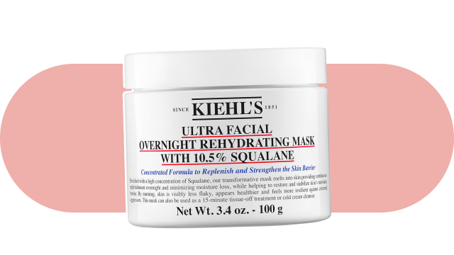 Replenish dry skin with the Kiehl's Ultra Facial Overnight Rehydrating Mask.