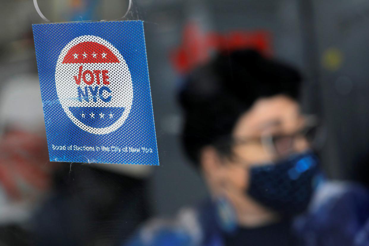 New York City’s Democratic primary election ends on 22 June. (REUTERS)