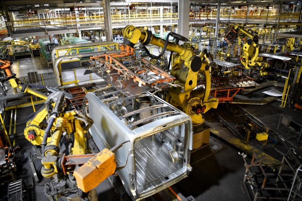 ford transit being built at kansas city assembly