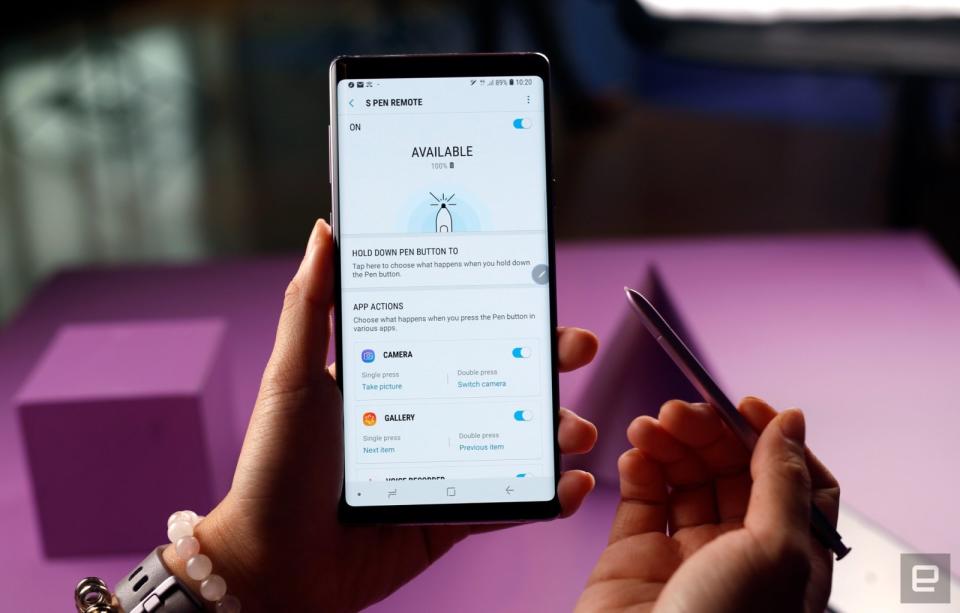 In its quest to lure more users to the flagship Note 9 phones, Samsung imbued