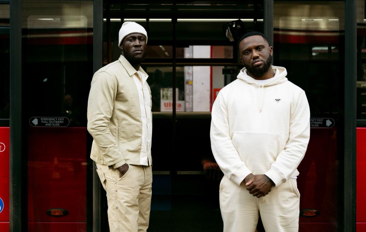 Stormzy and Headie One. (Picture: Faysal Hassan)