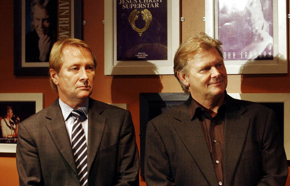 Glenn Wheatley and John Farnham