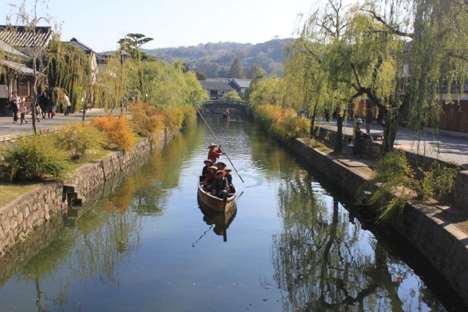 倉敷美觀地區是很受歡迎的旅遊景點。