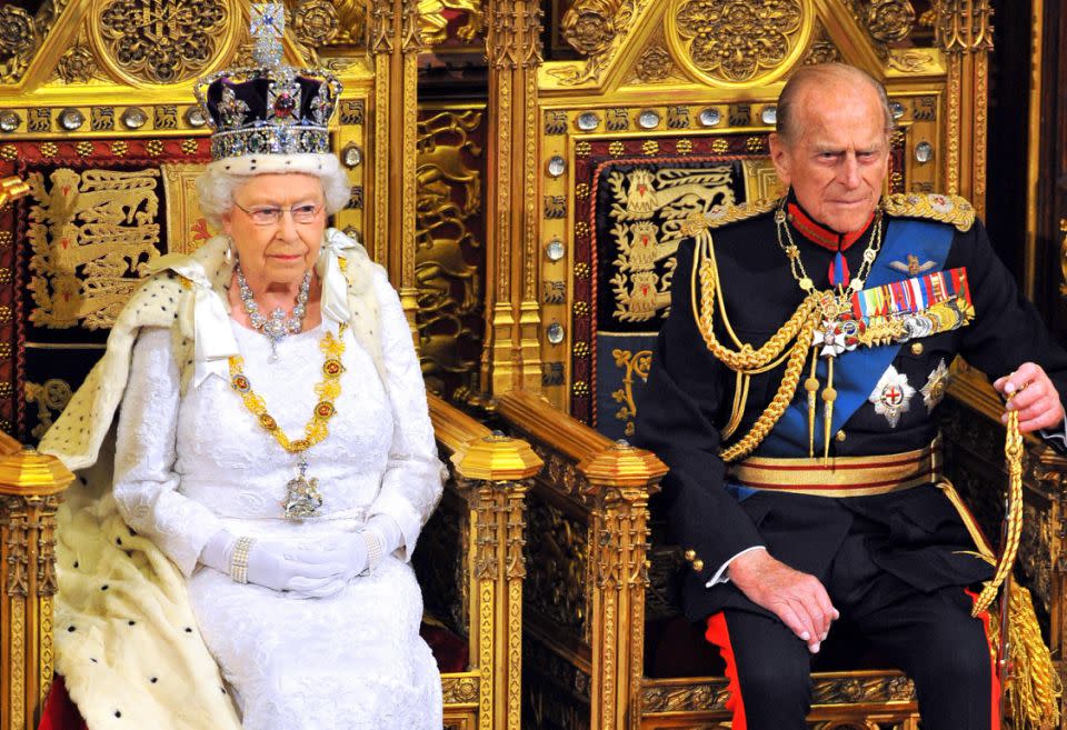 Questions have been raised over whether or not the Queen and Prince Philip are still living together. Photo: Getty Images