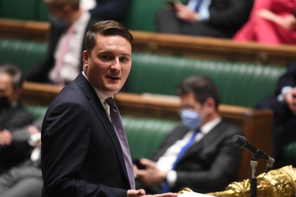 Shadow health secretary Wes Streeting (UK Parliament/Jessica Taylor/PA) (PA Media)