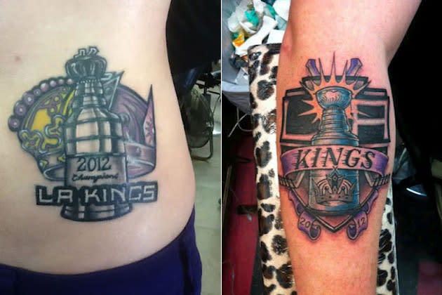 Los Angeles Kings Tattoos - The Hockey News