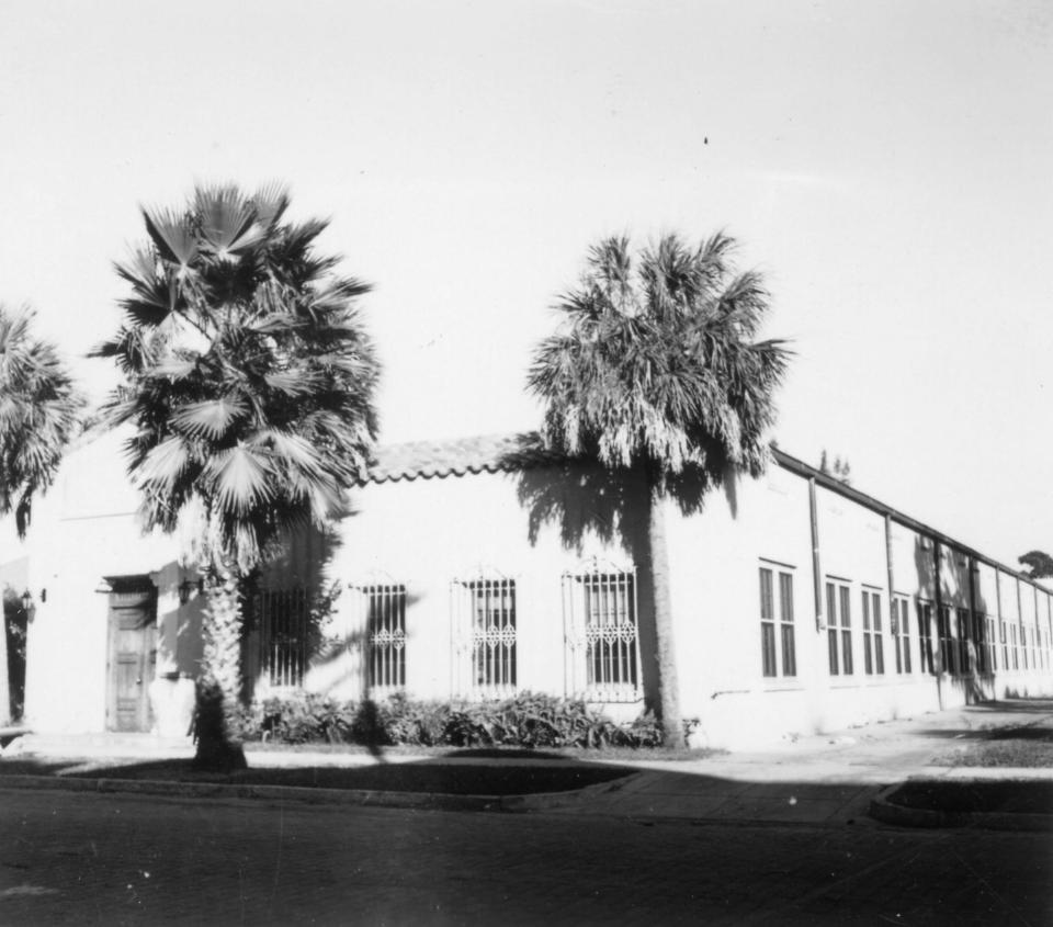 The former Sarasota Herald plant on Orange Avenue is now the site of the Exchange, a long-running secondhand and consignment shop.