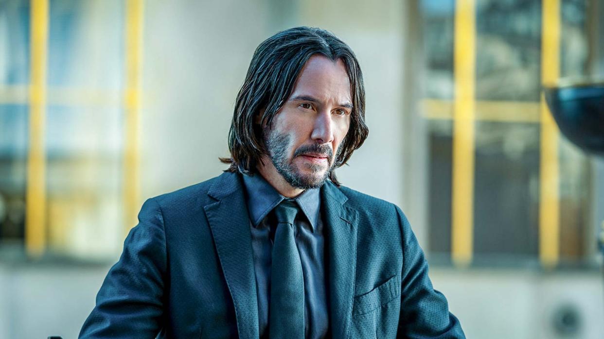  Keanu Reeves as John Wick in John Wick: Chapter 4 