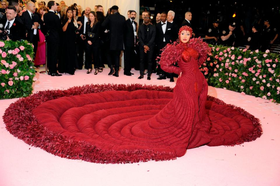 cardi b 2019 met gala